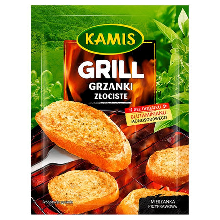 Kamis Grill Grzanki złociste Mieszanka przyprawowa 15 g