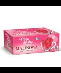 Herbata Malinowa Moja Chwila Lewiatan 20x1,75G
